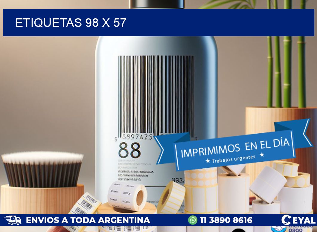 ETIQUETAS 98 x 57