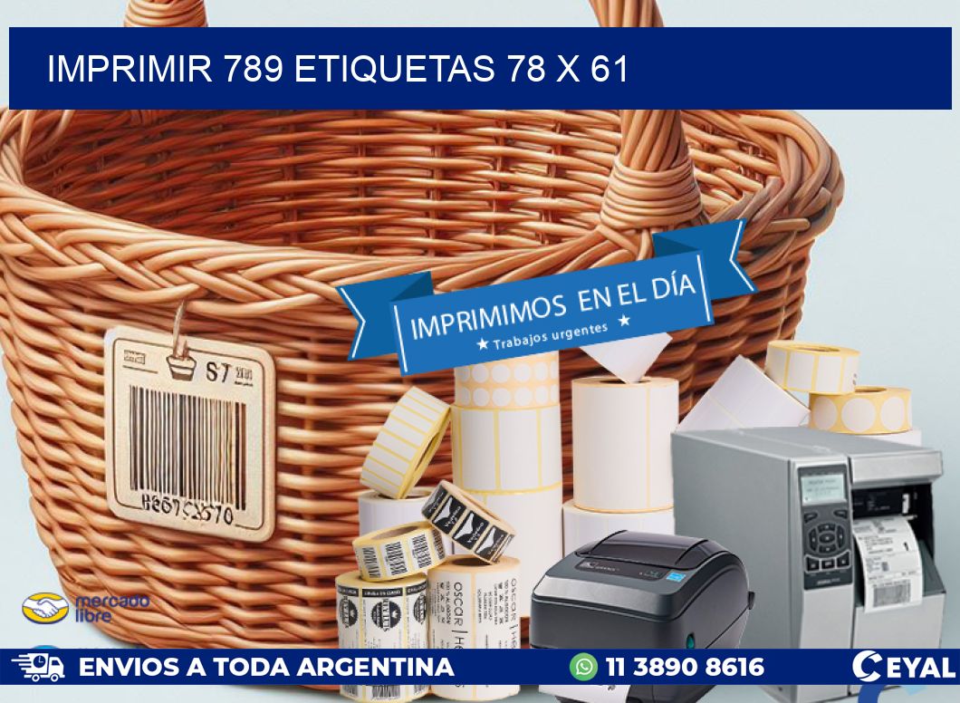 IMPRIMIR 789 ETIQUETAS 78 x 61