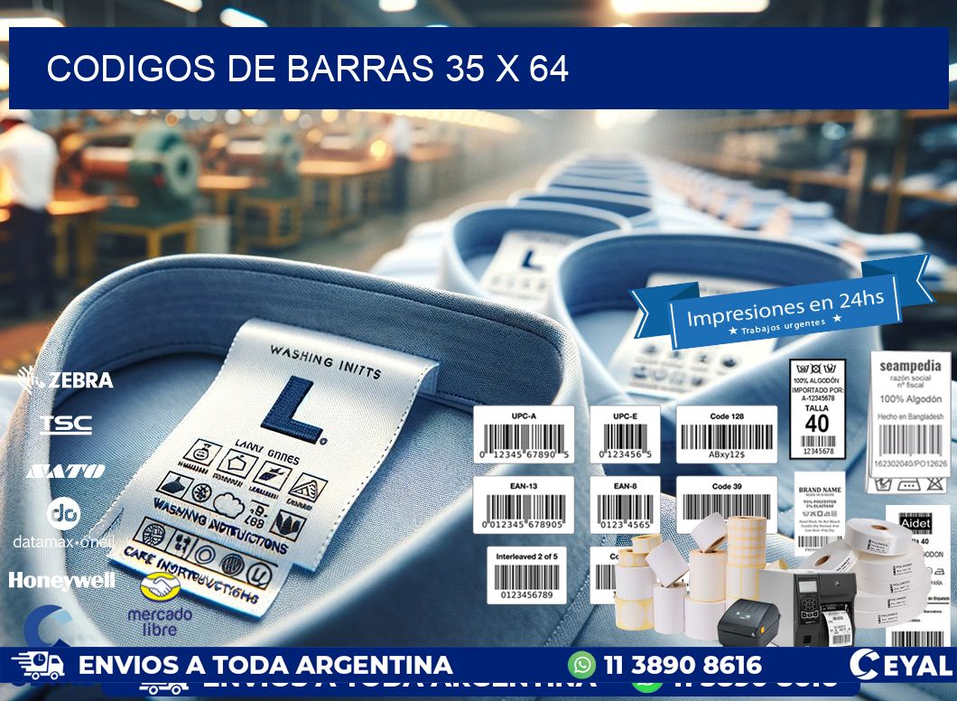 codigos de barras 35 x 64