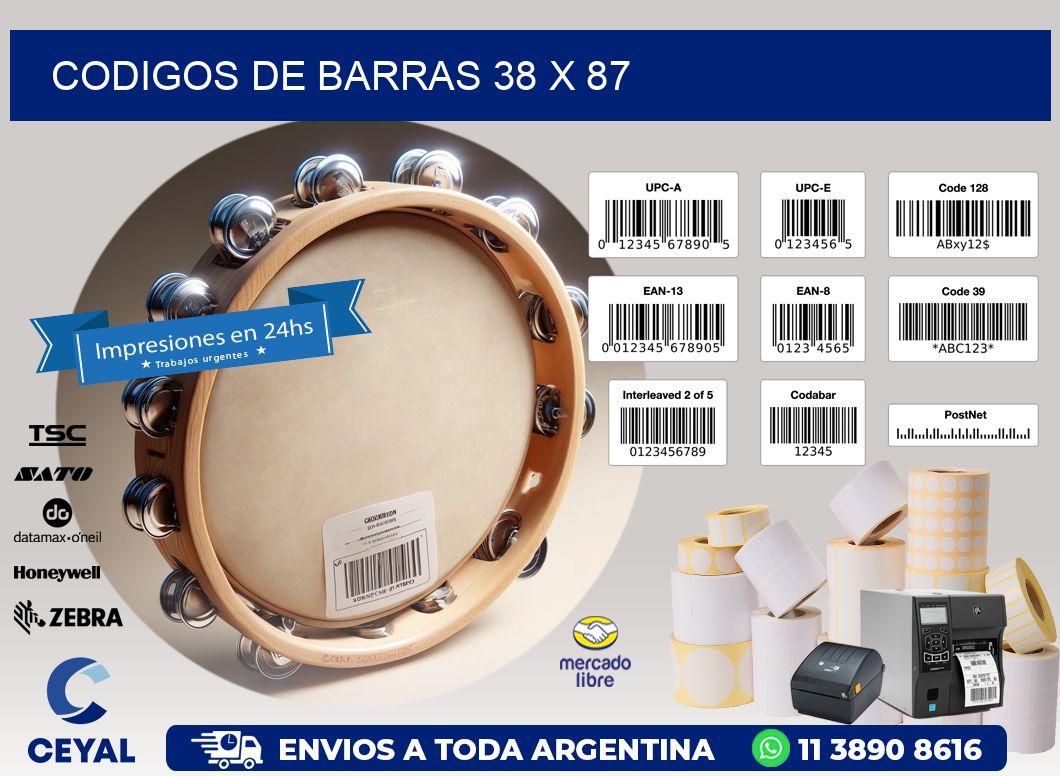 codigos de barras 38 x 87