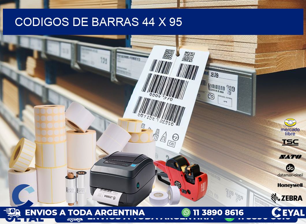codigos de barras 44 x 95