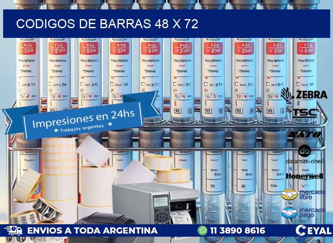 codigos de barras 48 x 72