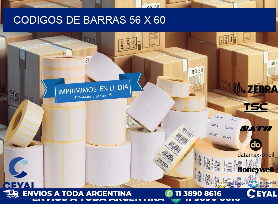 codigos de barras 56 x 60