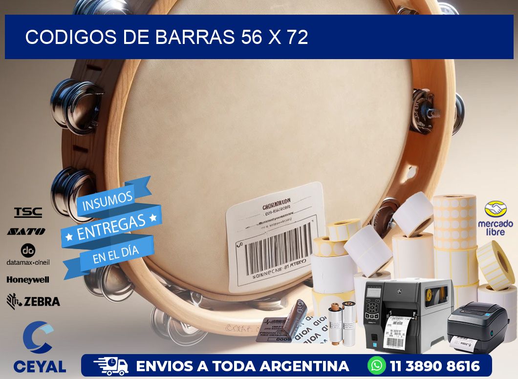 codigos de barras 56 x 72
