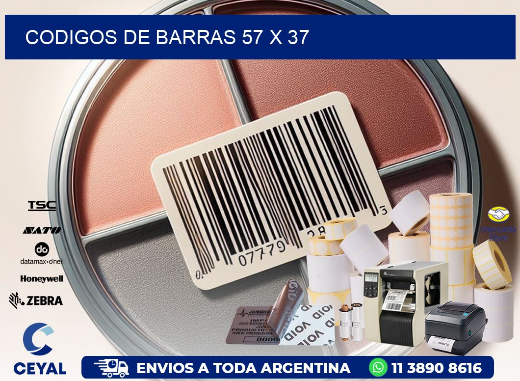 codigos de barras 57 x 37