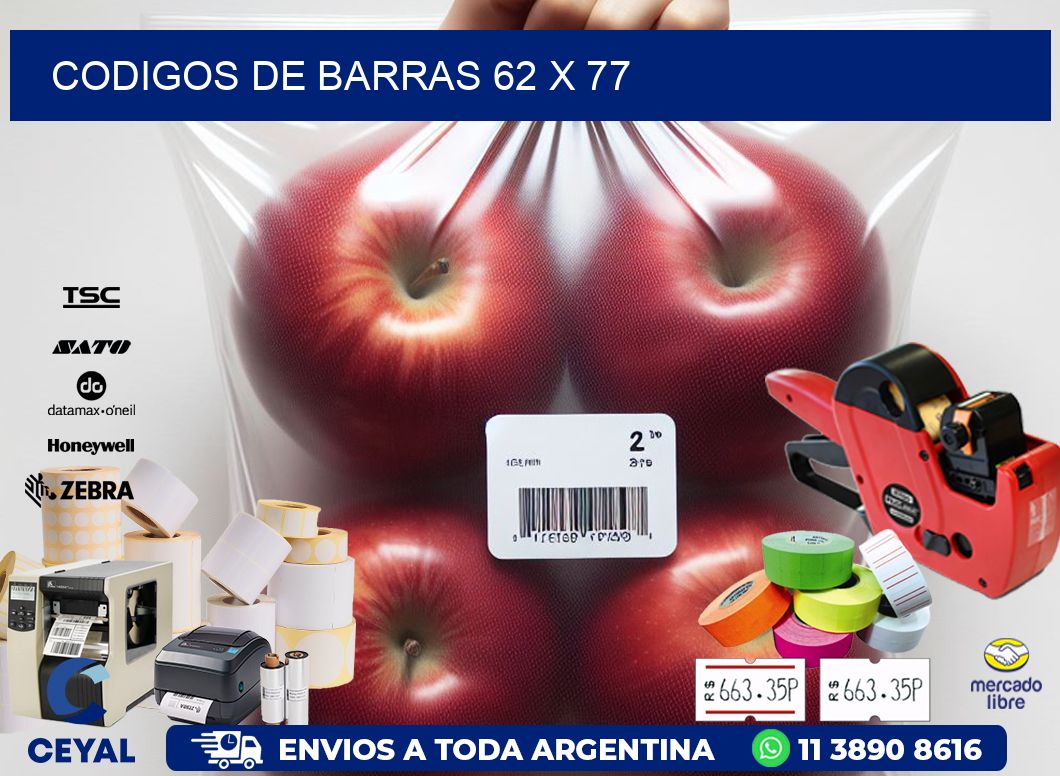 codigos de barras 62 x 77