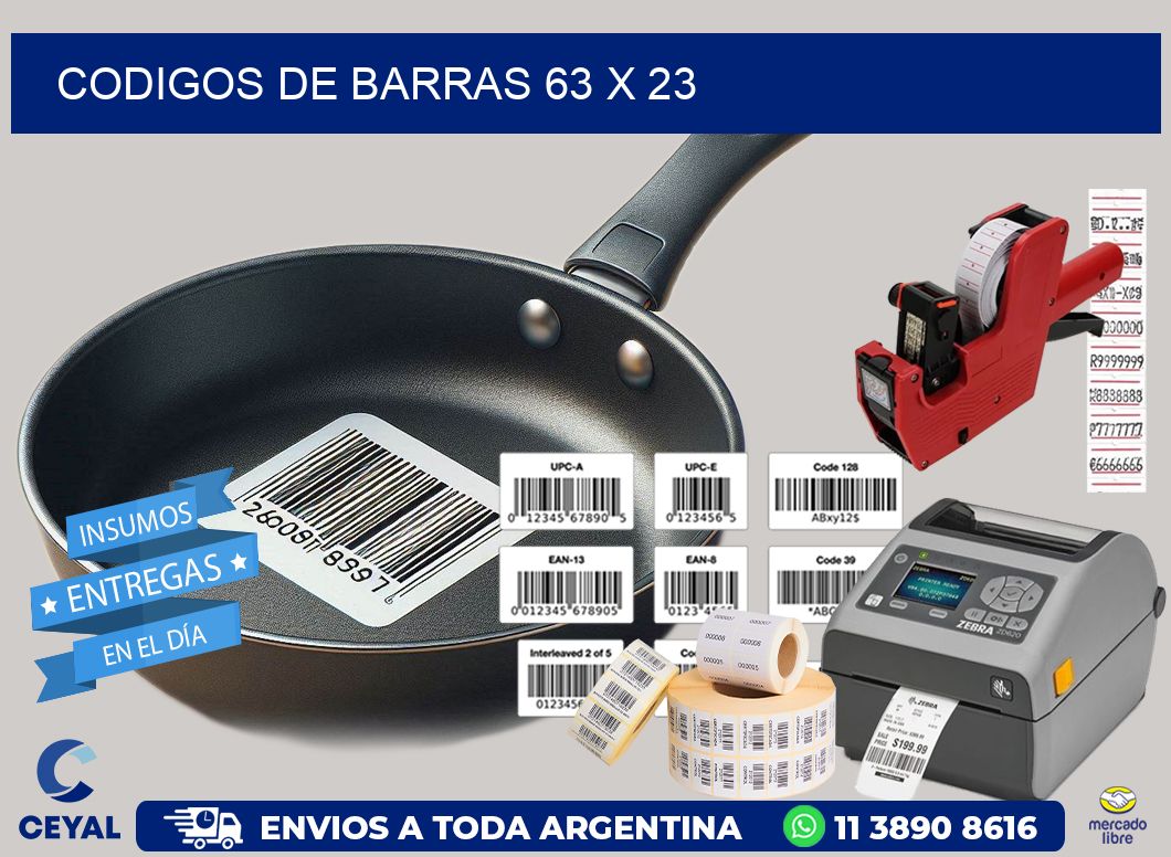 codigos de barras 63 x 23