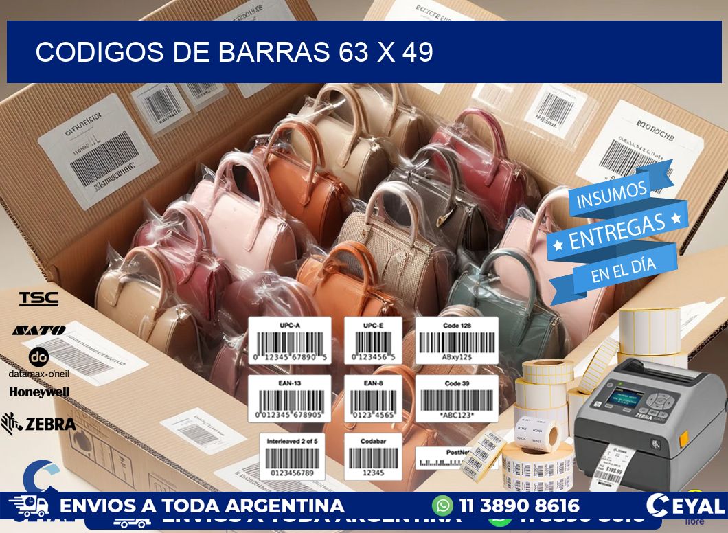 codigos de barras 63 x 49