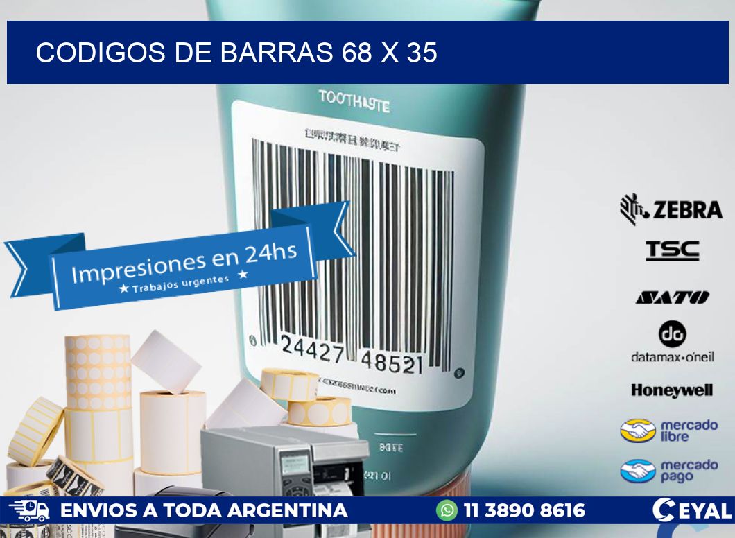 codigos de barras 68 x 35
