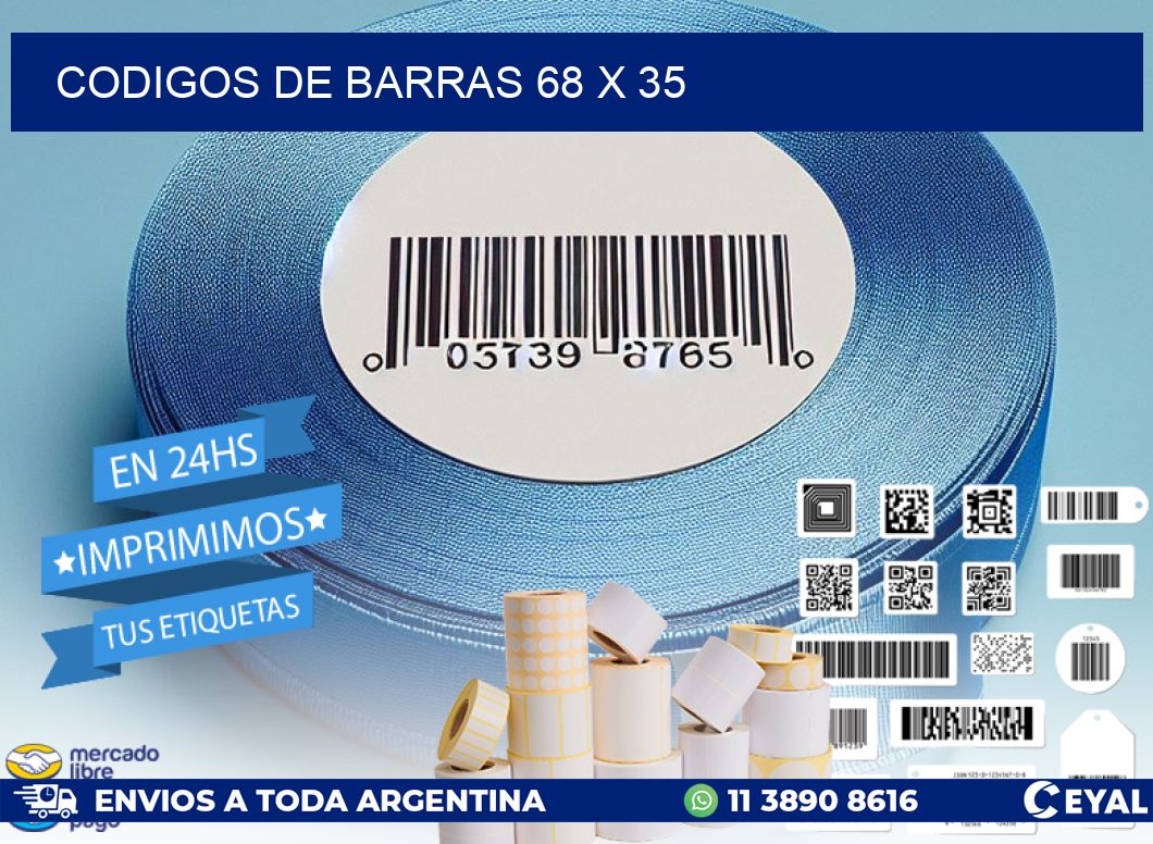codigos de barras 68 x 35