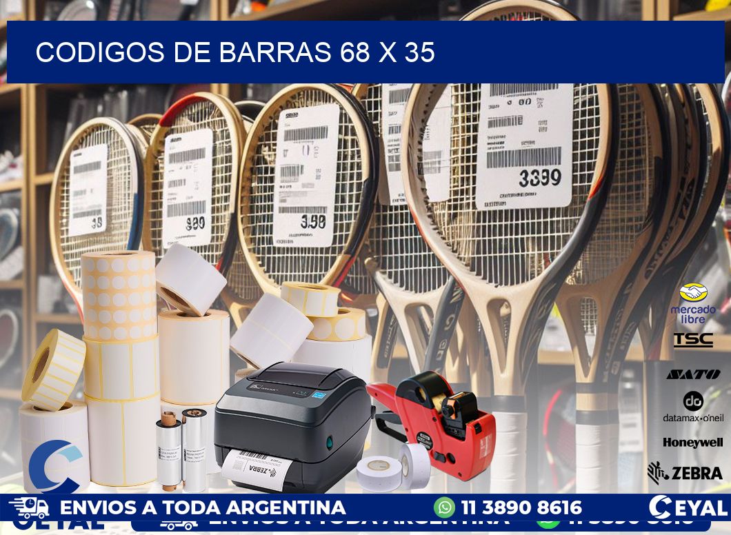 codigos de barras 68 x 35