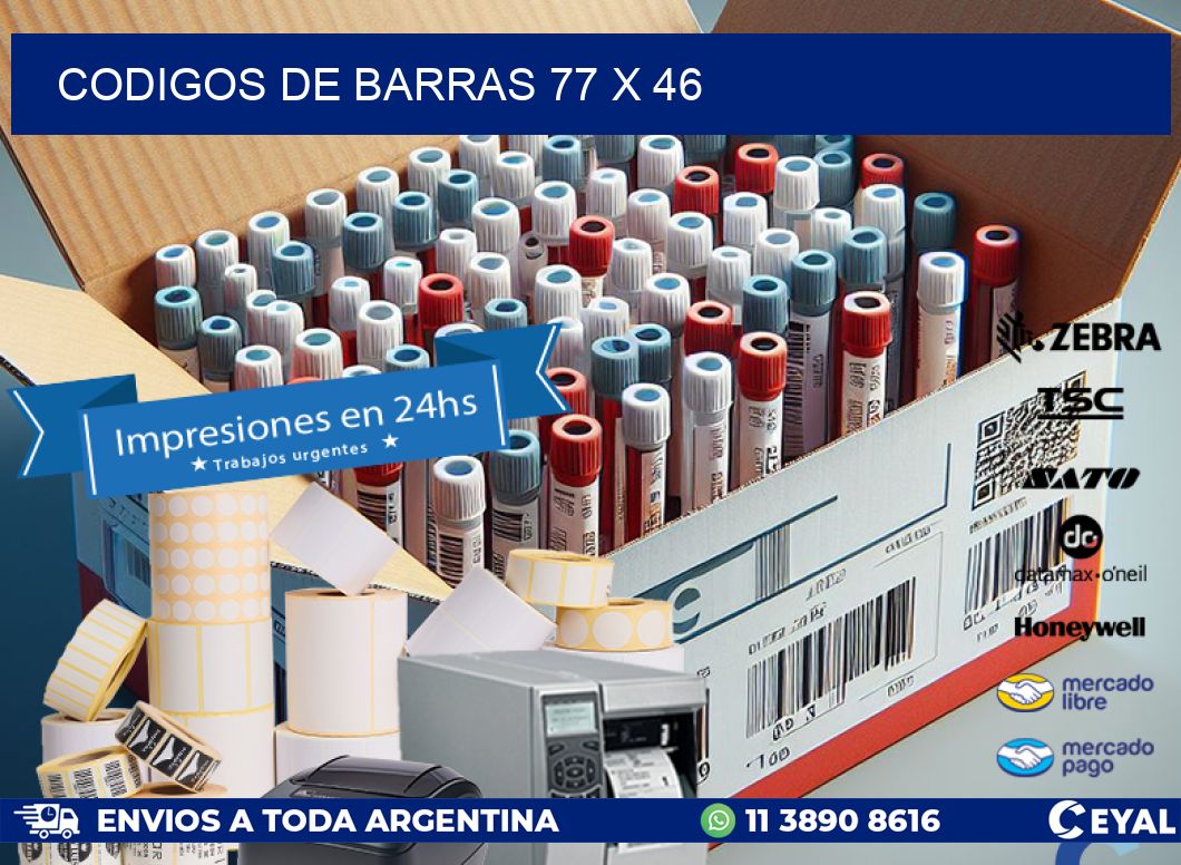codigos de barras 77 x 46