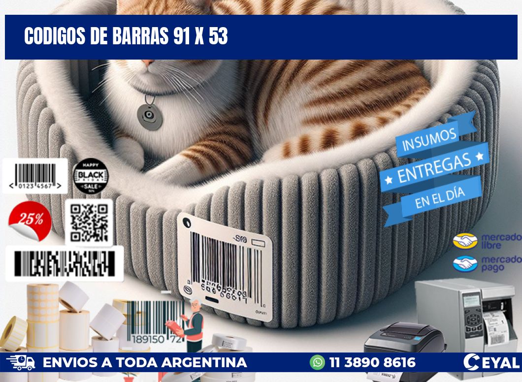 codigos de barras 91 x 53