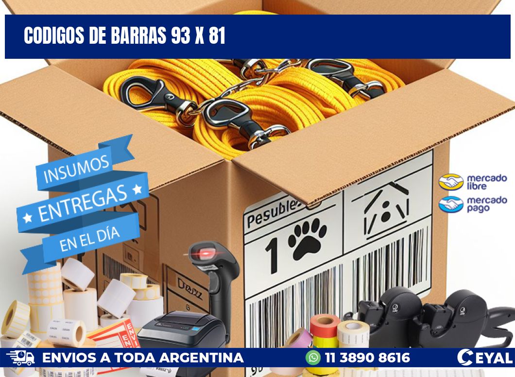 codigos de barras 93 x 81