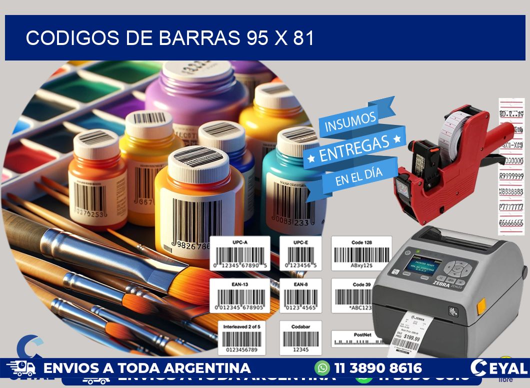 codigos de barras 95 x 81