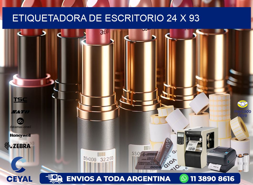 etiquetadora de escritorio 24 x 93
