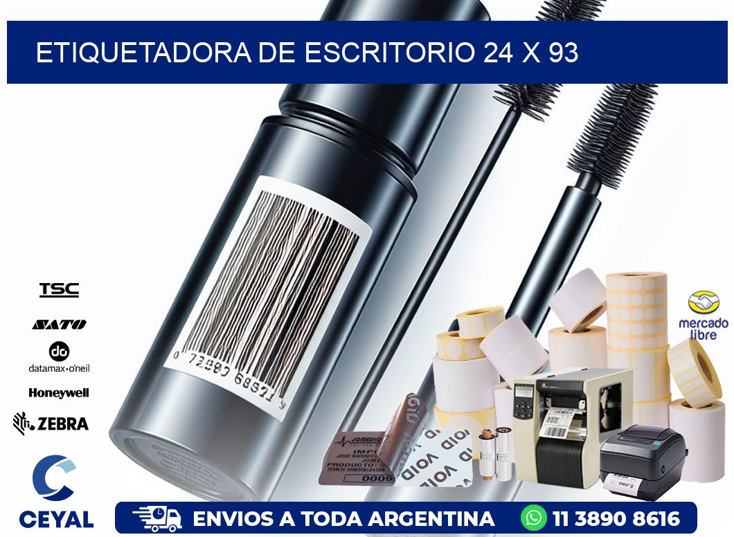 etiquetadora de escritorio 24 x 93