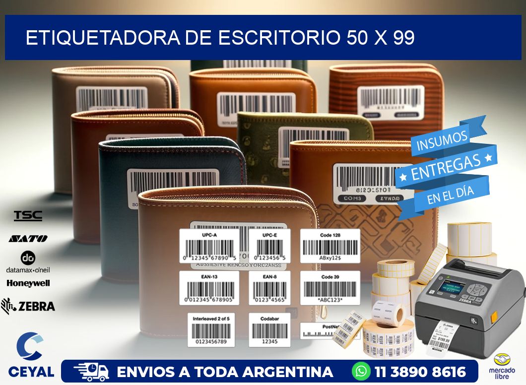 etiquetadora de escritorio 50 x 99