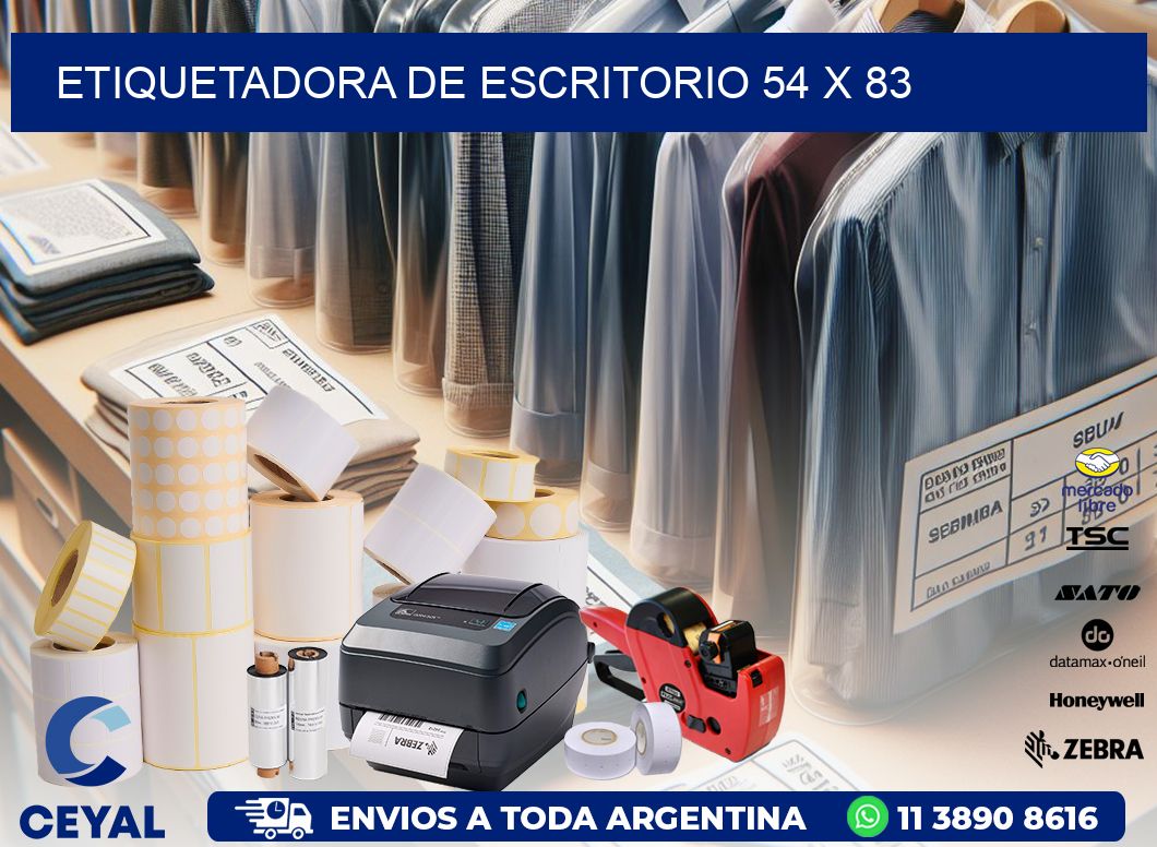 etiquetadora de escritorio 54 x 83