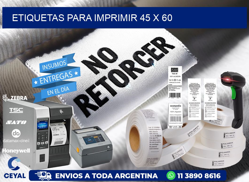 etiquetas para imprimir 45 x 60