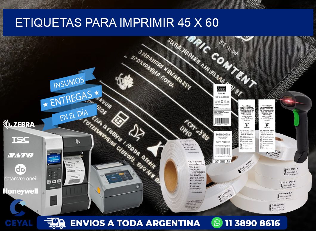 etiquetas para imprimir 45 x 60