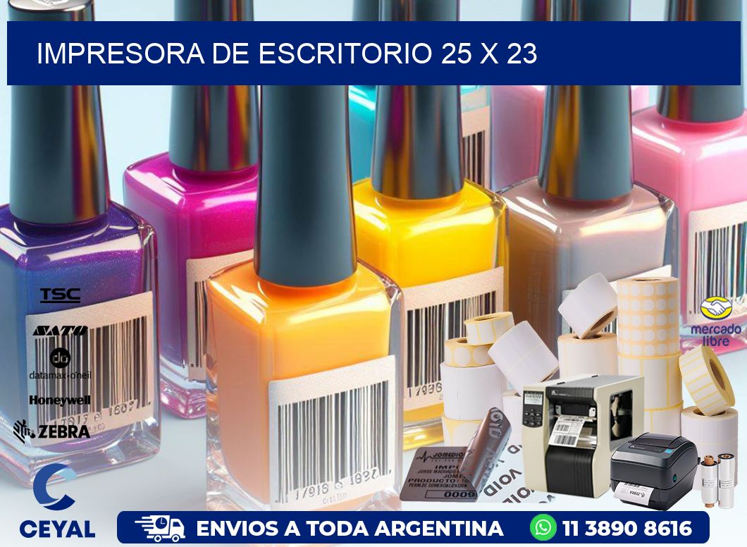 impresora de escritorio 25 x 23
