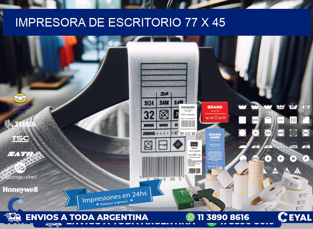 impresora de escritorio 77 x 45