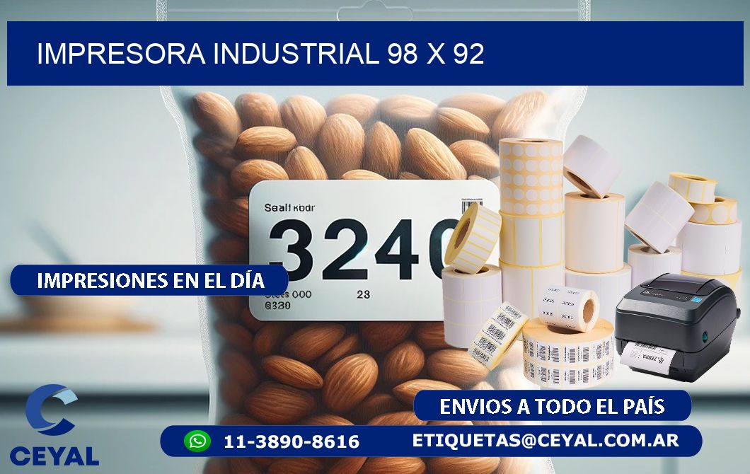 impresora industrial 98 x 92