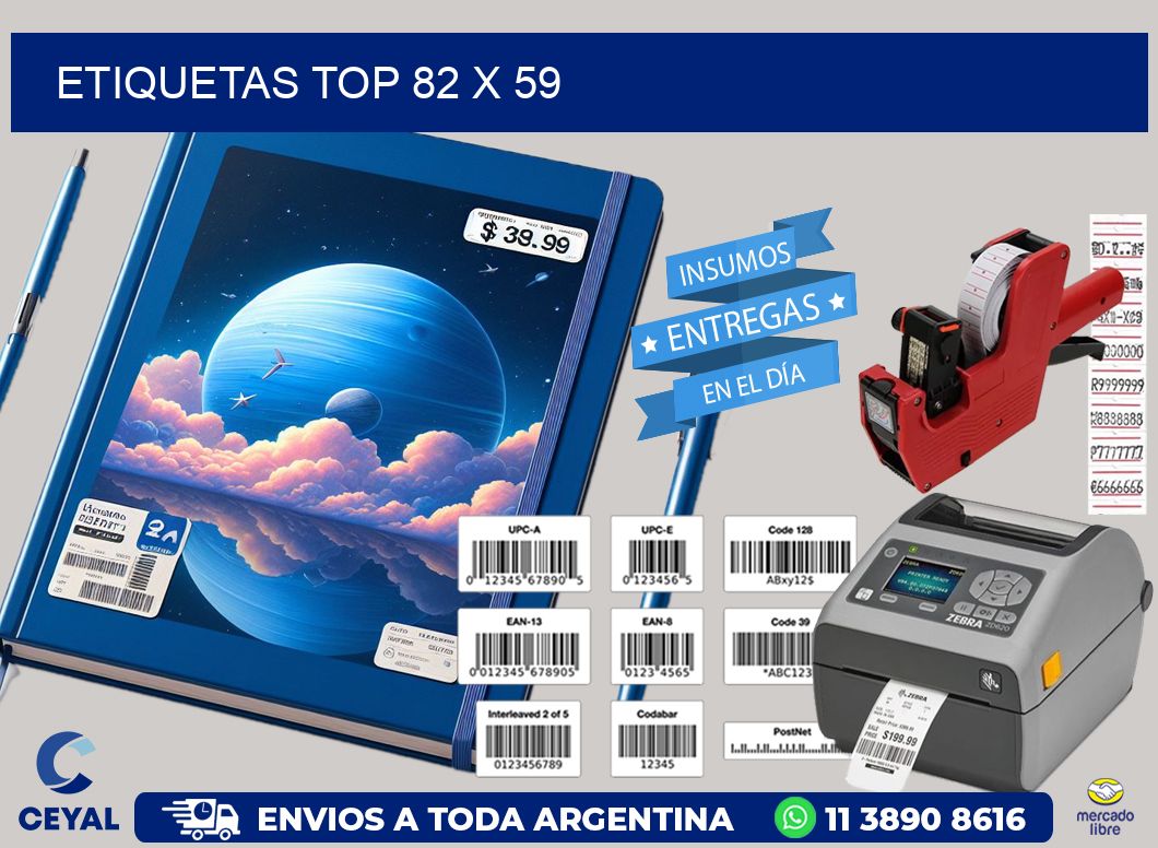 etiquetas top 82 x 59
