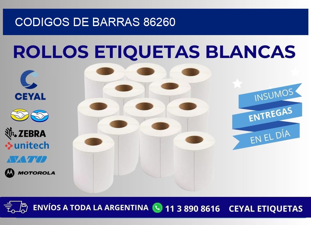 CODIGOS DE BARRAS 86260
