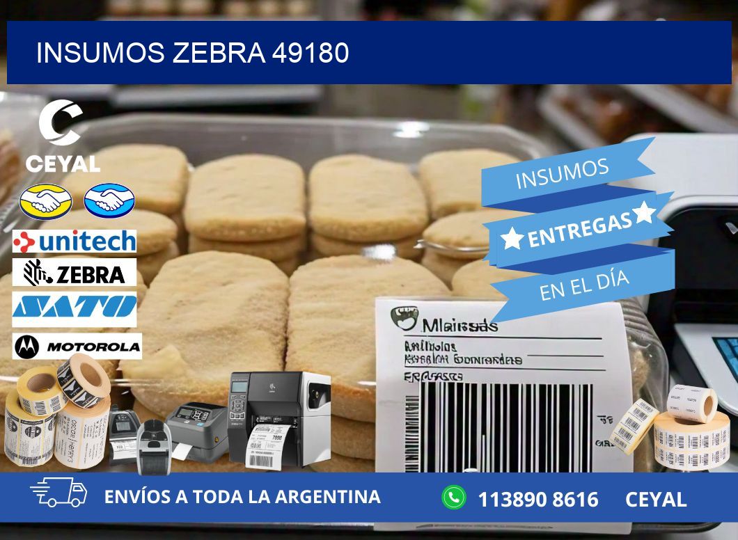 INSUMOS ZEBRA 49180