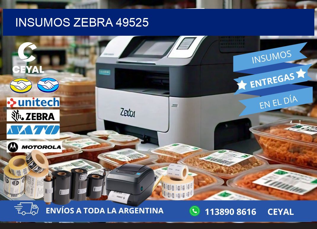 INSUMOS ZEBRA 49525
