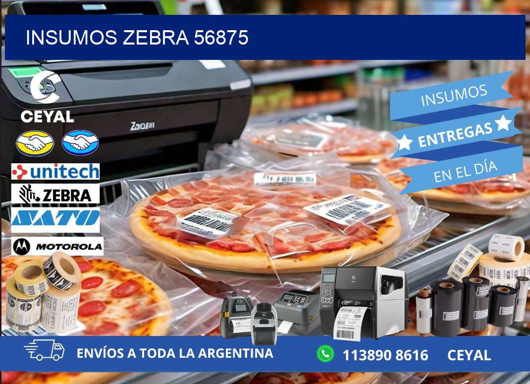 INSUMOS ZEBRA 56875