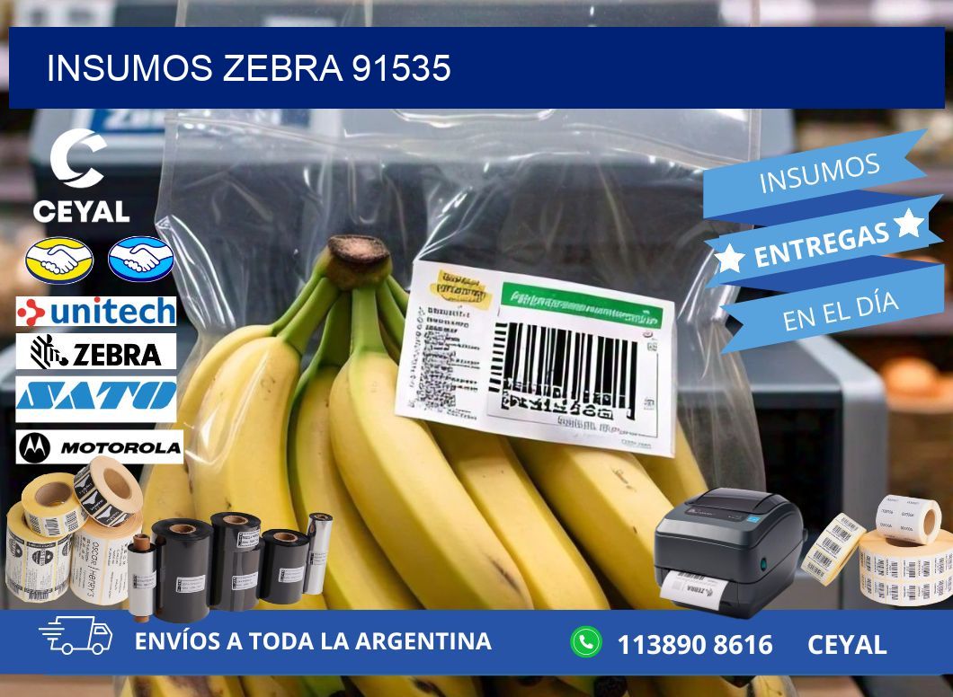 INSUMOS ZEBRA 91535