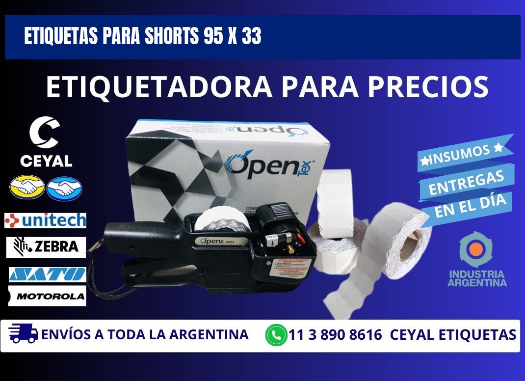 ETIQUETAS PARA SHORTS 95 x 33