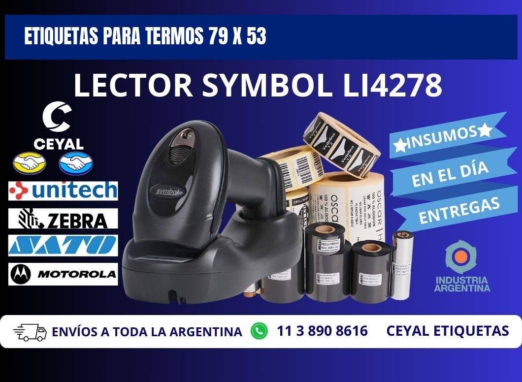 ETIQUETAS PARA TERMOS 79 x 53