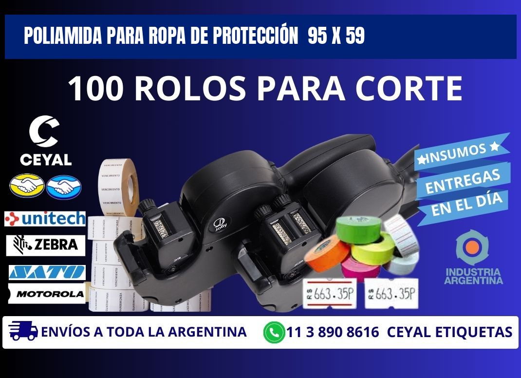 POLIAMIDA PARA ROPA DE PROTECCIÓN 95 x 59