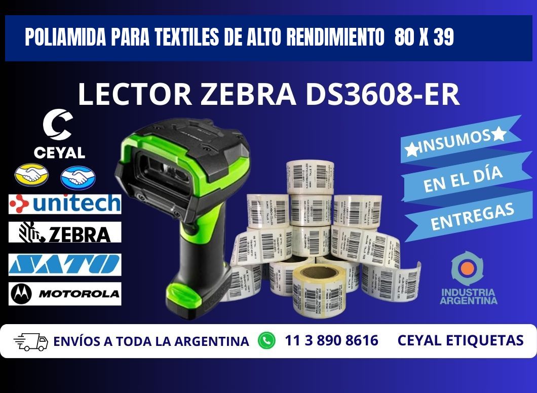 POLIAMIDA PARA TEXTILES DE ALTO RENDIMIENTO 80 x 39
