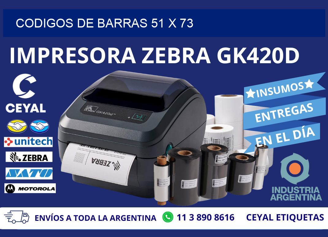 CODIGOS DE BARRAS 51 x 73