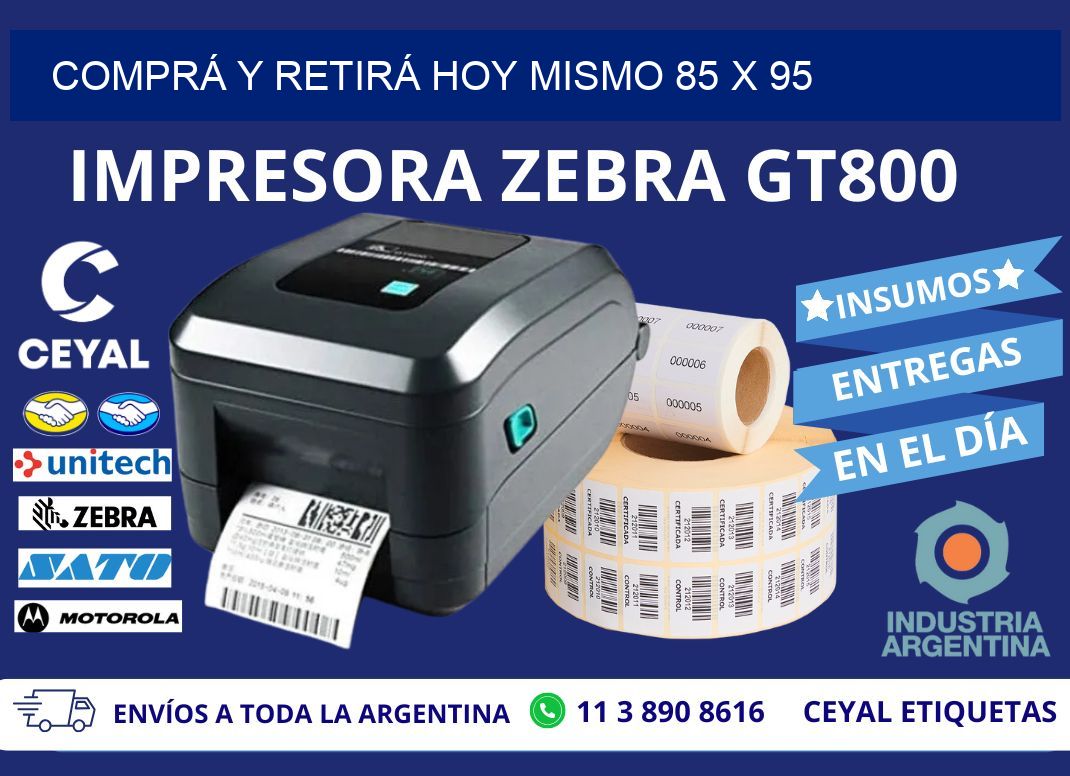 COMPRÁ Y RETIRÁ HOY MISMO 85 x 95