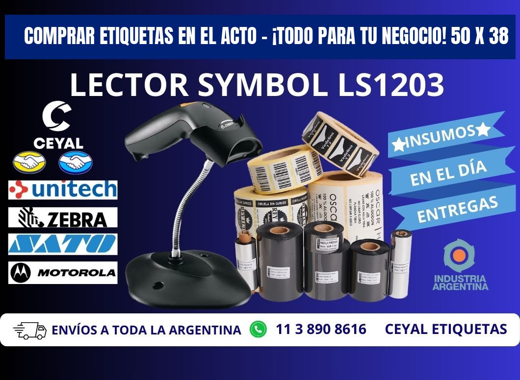 COMPRAR ETIQUETAS EN EL ACTO – ¡TODO PARA TU NEGOCIO! 50 x 38