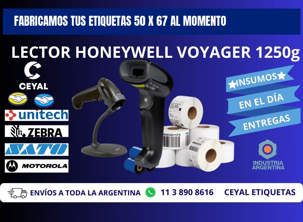 Fabricamos tus Etiquetas 50 x 67 al Momento