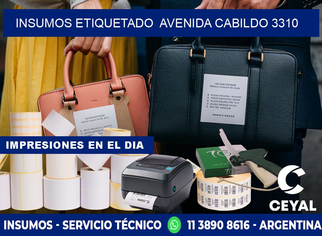 INSUMOS ETIQUETADO Avenida Cabildo 3310