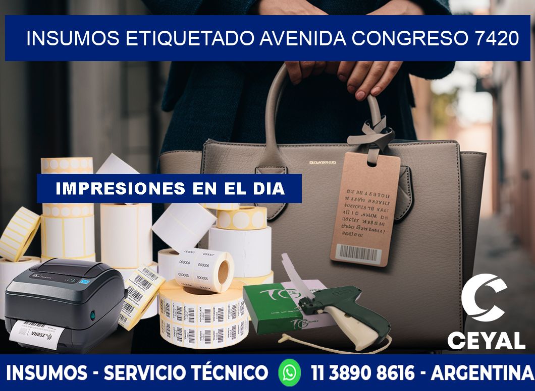 INSUMOS ETIQUETADO Avenida Congreso 7420