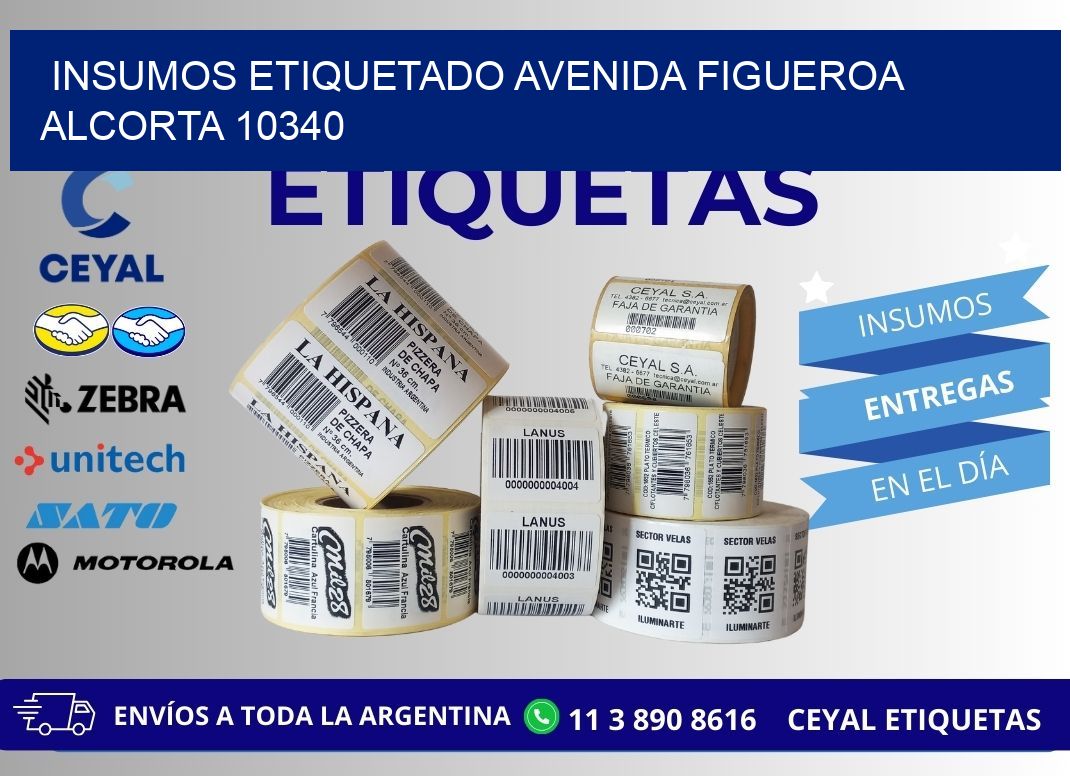 INSUMOS ETIQUETADO Avenida Figueroa Alcorta 10340