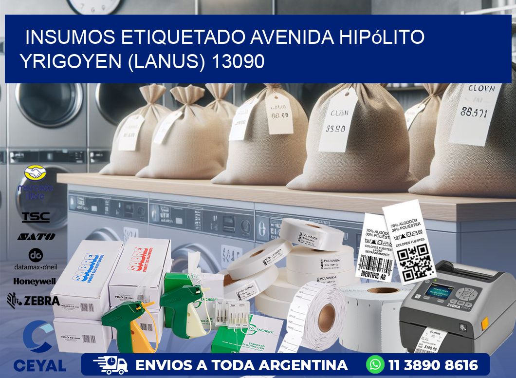 INSUMOS ETIQUETADO Avenida Hipólito Yrigoyen (lanus) 13090