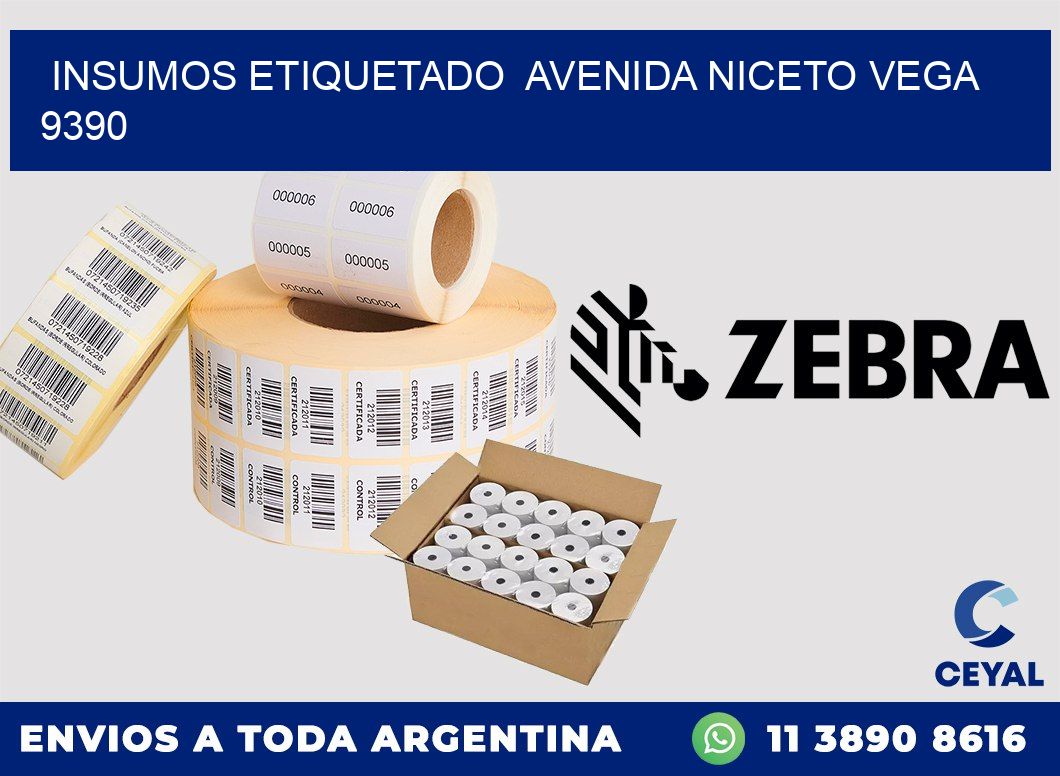 INSUMOS ETIQUETADO Avenida Niceto Vega 9390