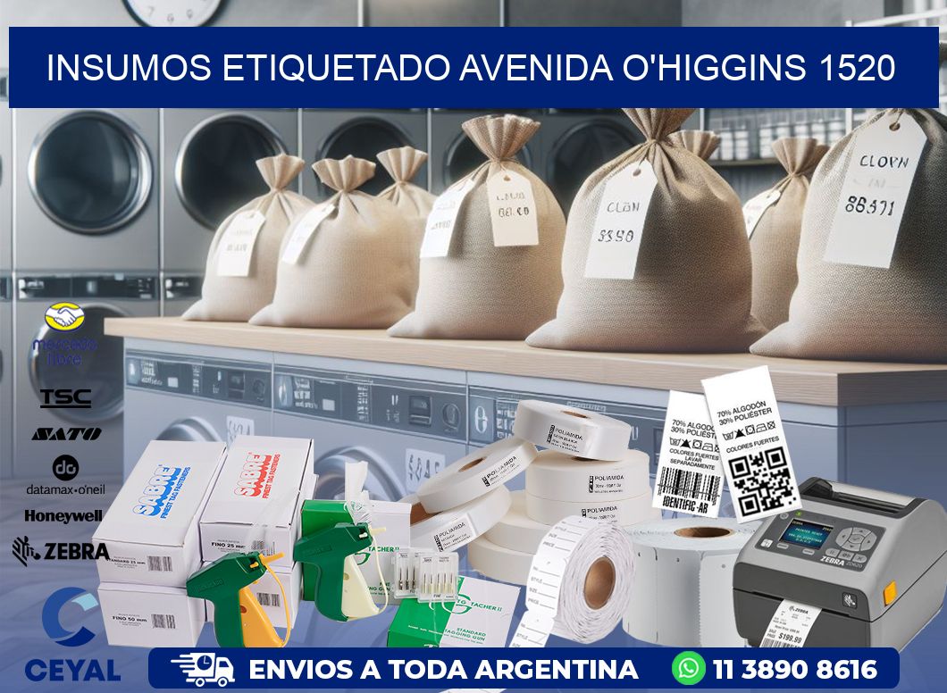 INSUMOS ETIQUETADO Avenida O’Higgins 1520