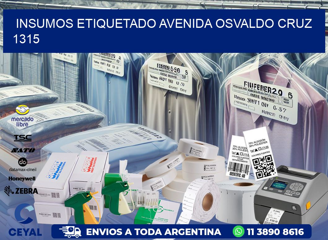 INSUMOS ETIQUETADO Avenida Osvaldo Cruz 1315