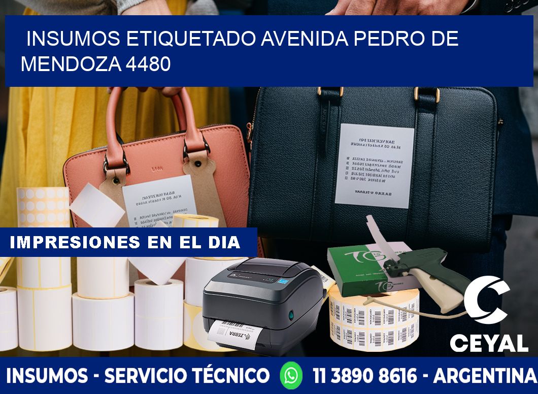 INSUMOS ETIQUETADO Avenida Pedro de Mendoza 4480